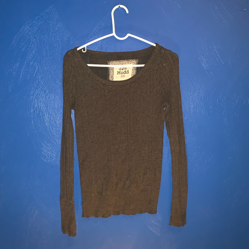 Mudd gray sweater
